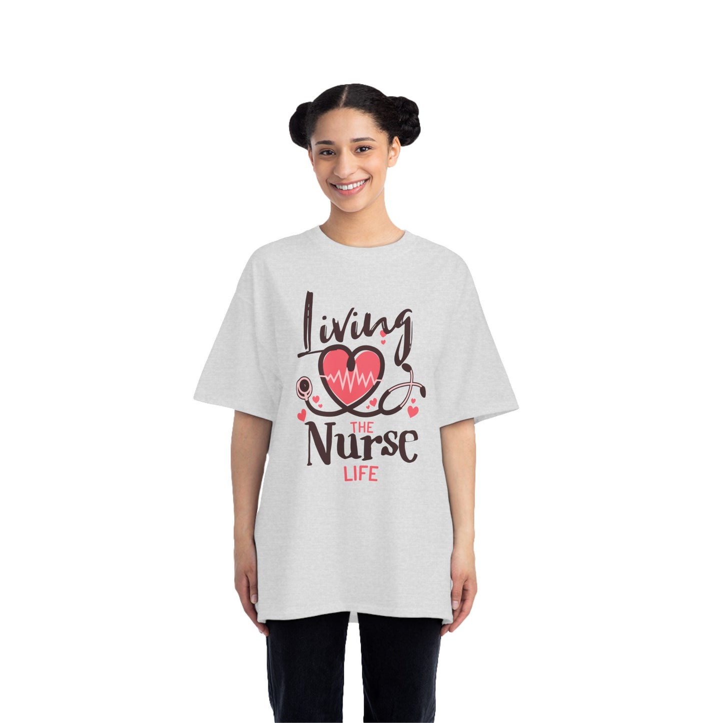 A Global Force for Healing Loving Nurses T-shirts white