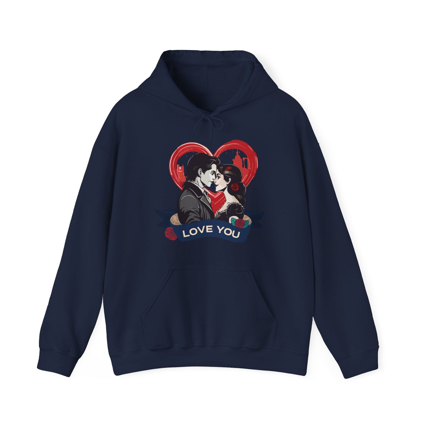 Unisex Heavy Blend™ Valentines Sweatshirt! dark blue