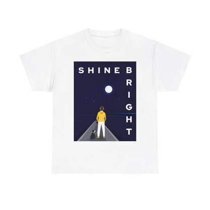 Shine Bright With Fathers Love Unisex Heavy Cotton Tee