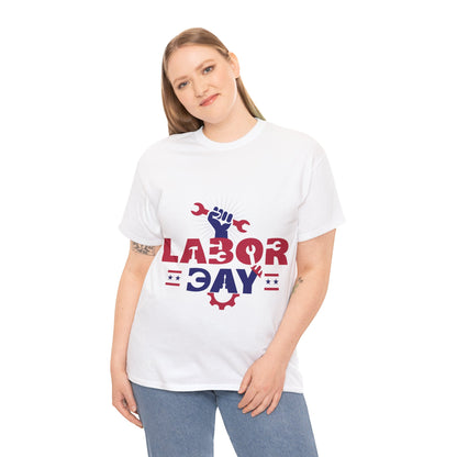 Labor Day T-Shirt Design - Workforce Tribute Tee white