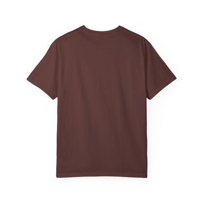 Essential unisex brown top, Garment-Dyed T-shirt collection