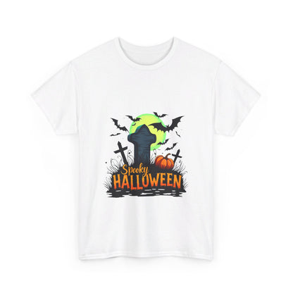 Spooky Halloween Unisex Heavy Cotton Tee