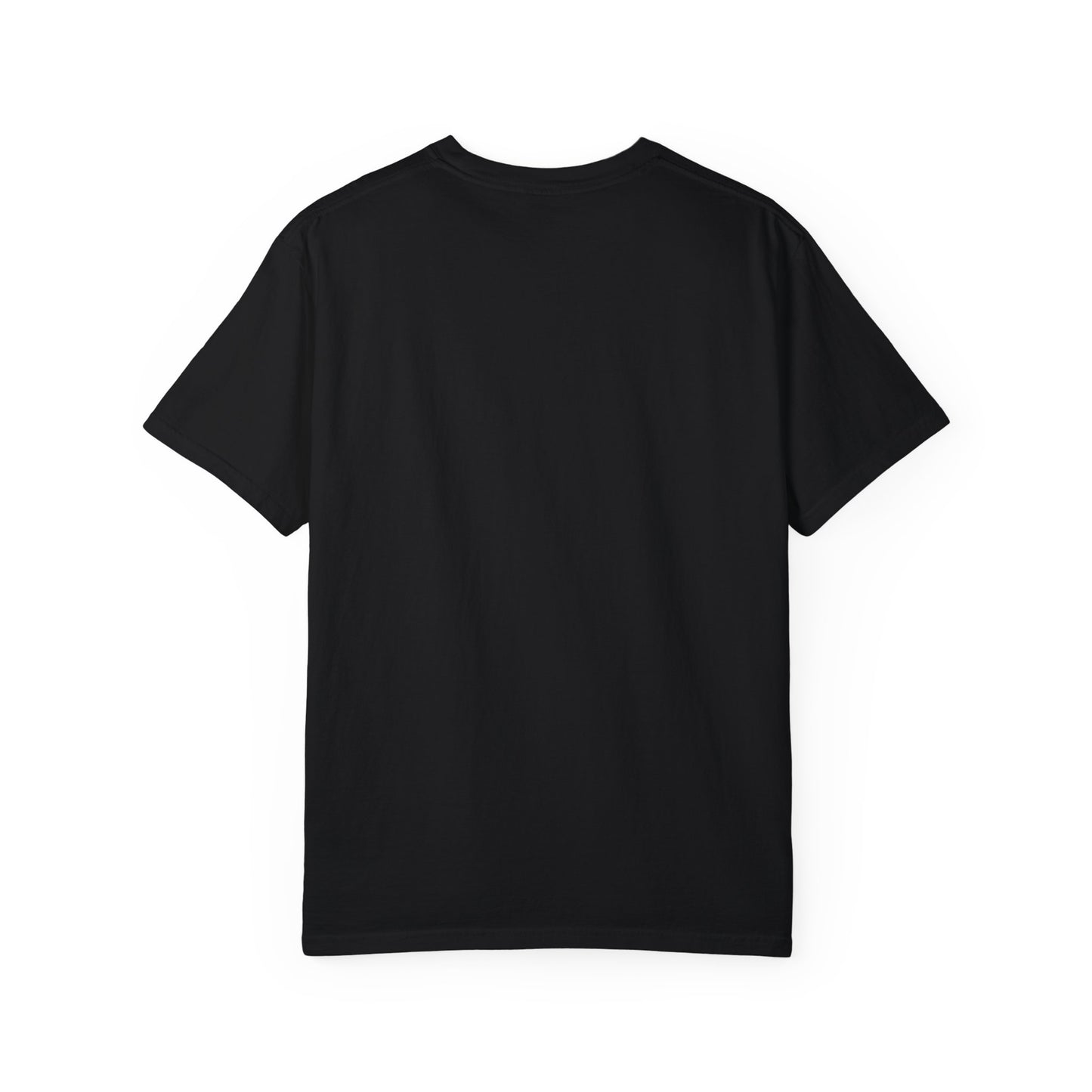 Dyed dark grey tee for everyday wear, Garment-Dyed T-shirt