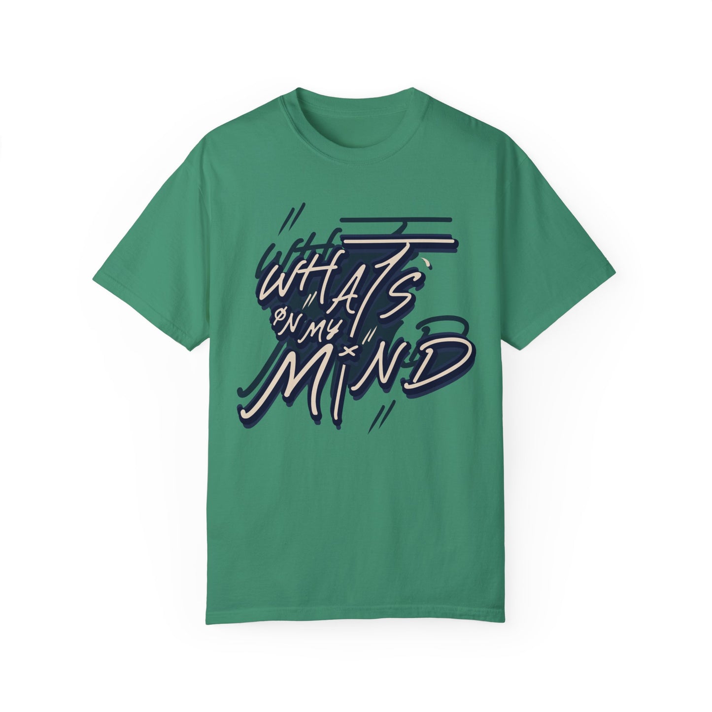 What's on Your Mind? t-shirt design, an artistic print 