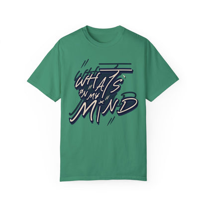 What's on Your Mind? t-shirt design, an artistic print 