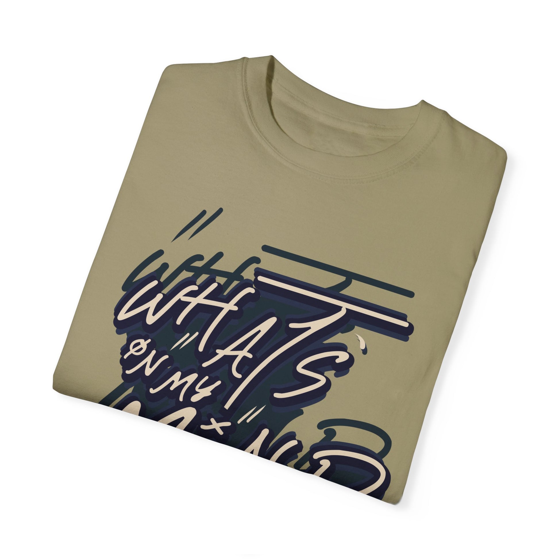 What's on Your Mind? t-shirt design, an artistic print 