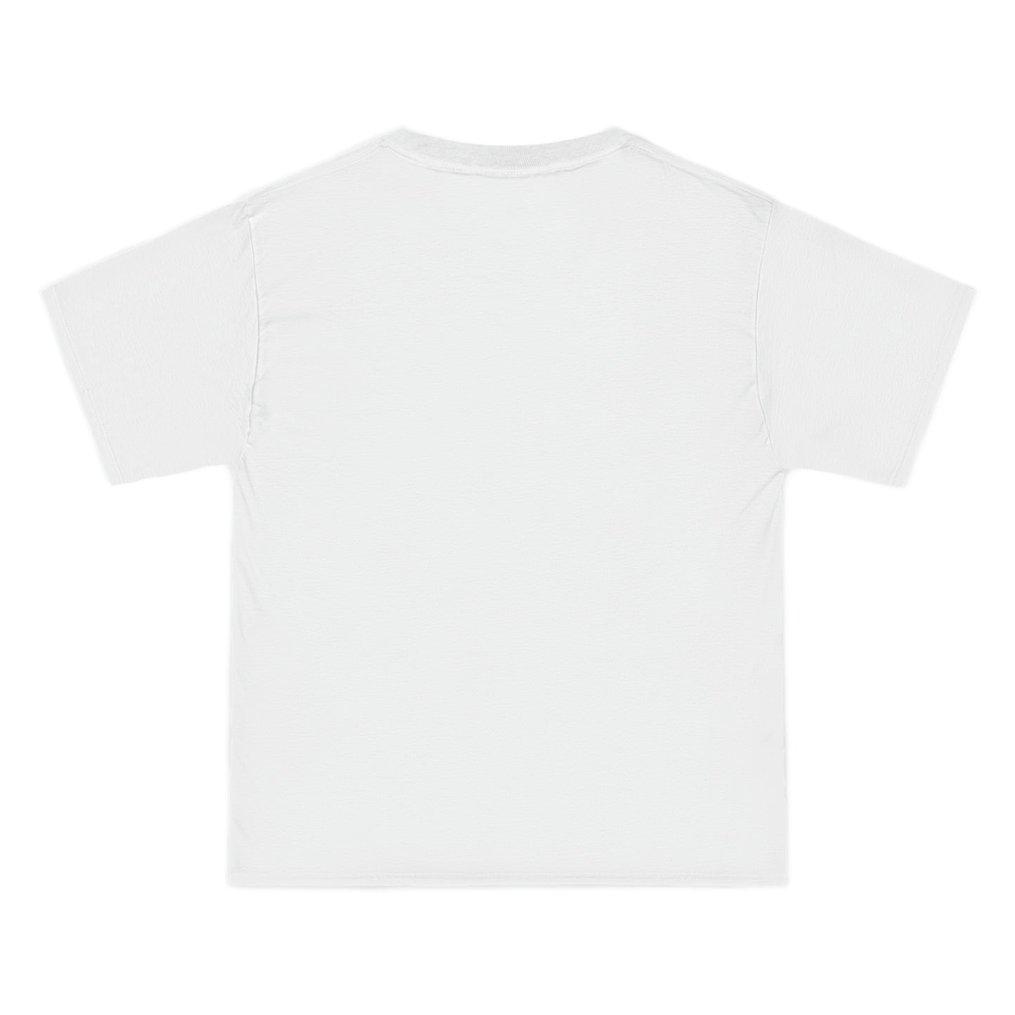 Beefy-T® T-Shirt white color, back view, cotton, unisex