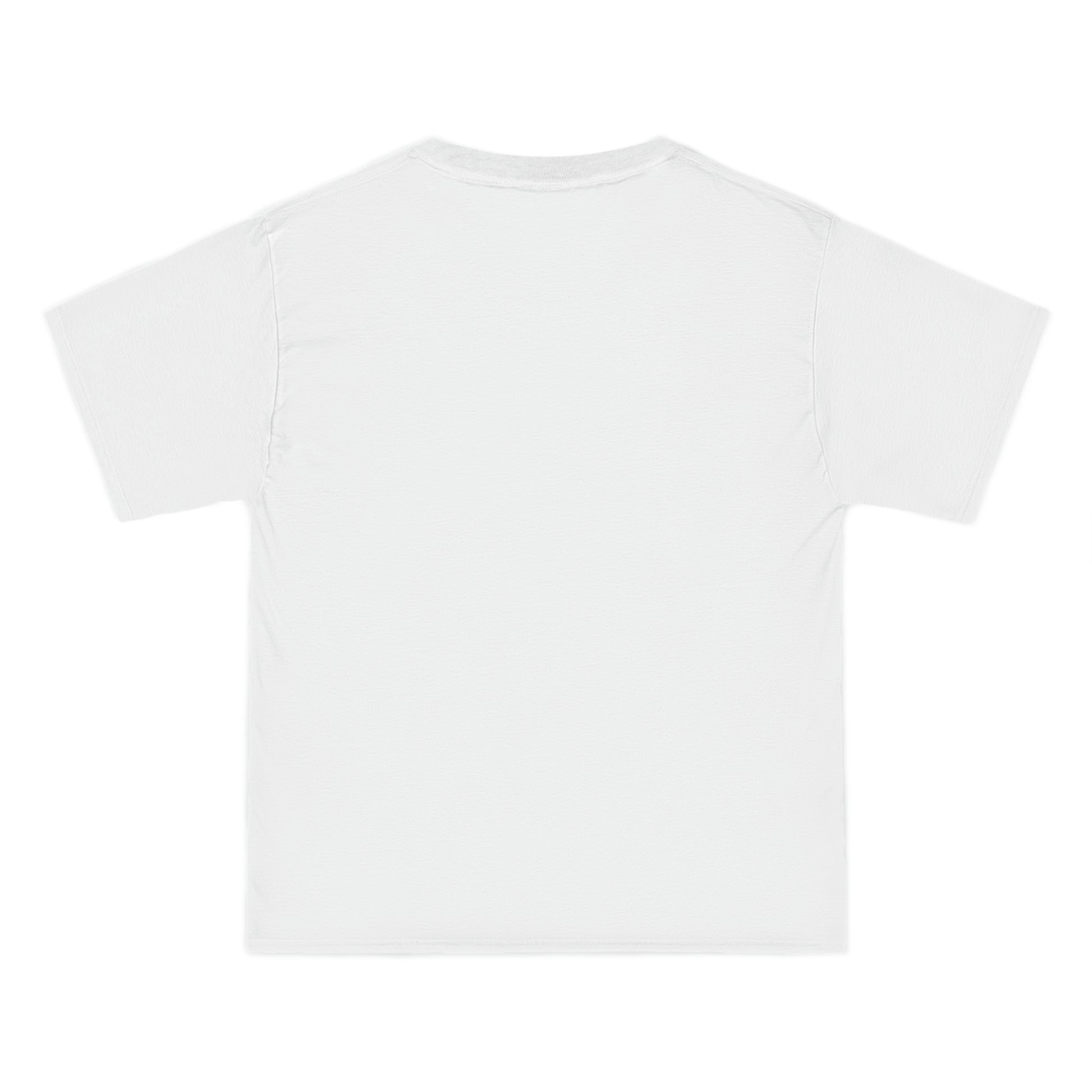 Beefy-T® T-Shirt white color, back view, cotton, unisex