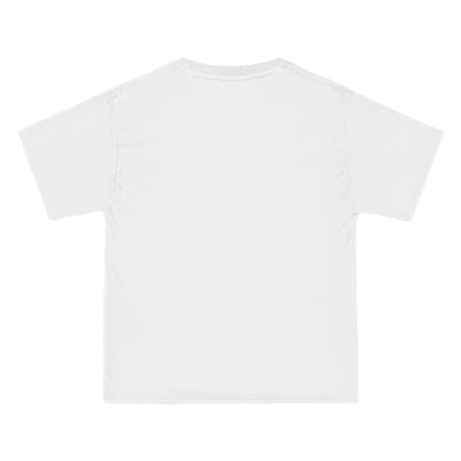 Beefy-T® T-Shirt white color, back view, cotton, unisex