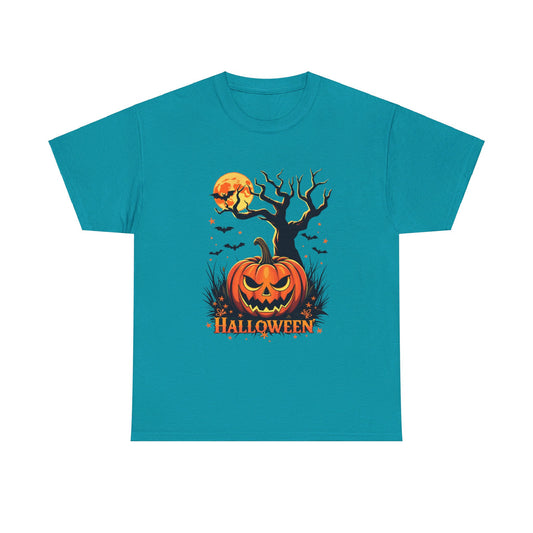 Pumpkin Party Halloween Unisex Heavy Cotton Tee