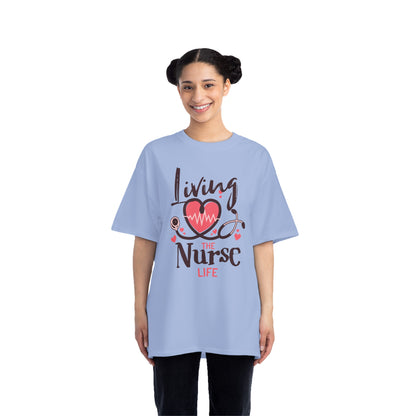  Healing Loving Nurses T-shirts light purple front view