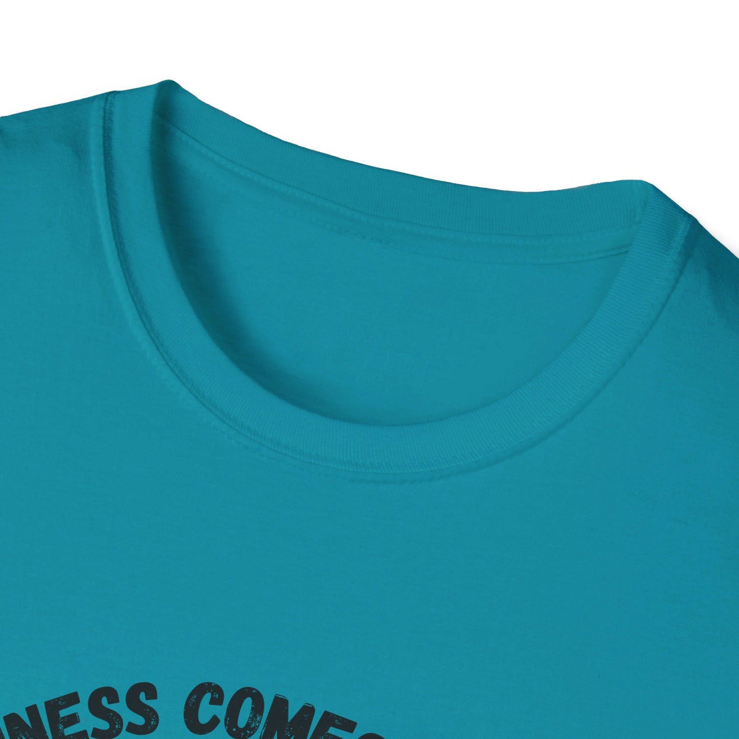 Happiness Comes in Waves Unisex Softstyle T-Shirt