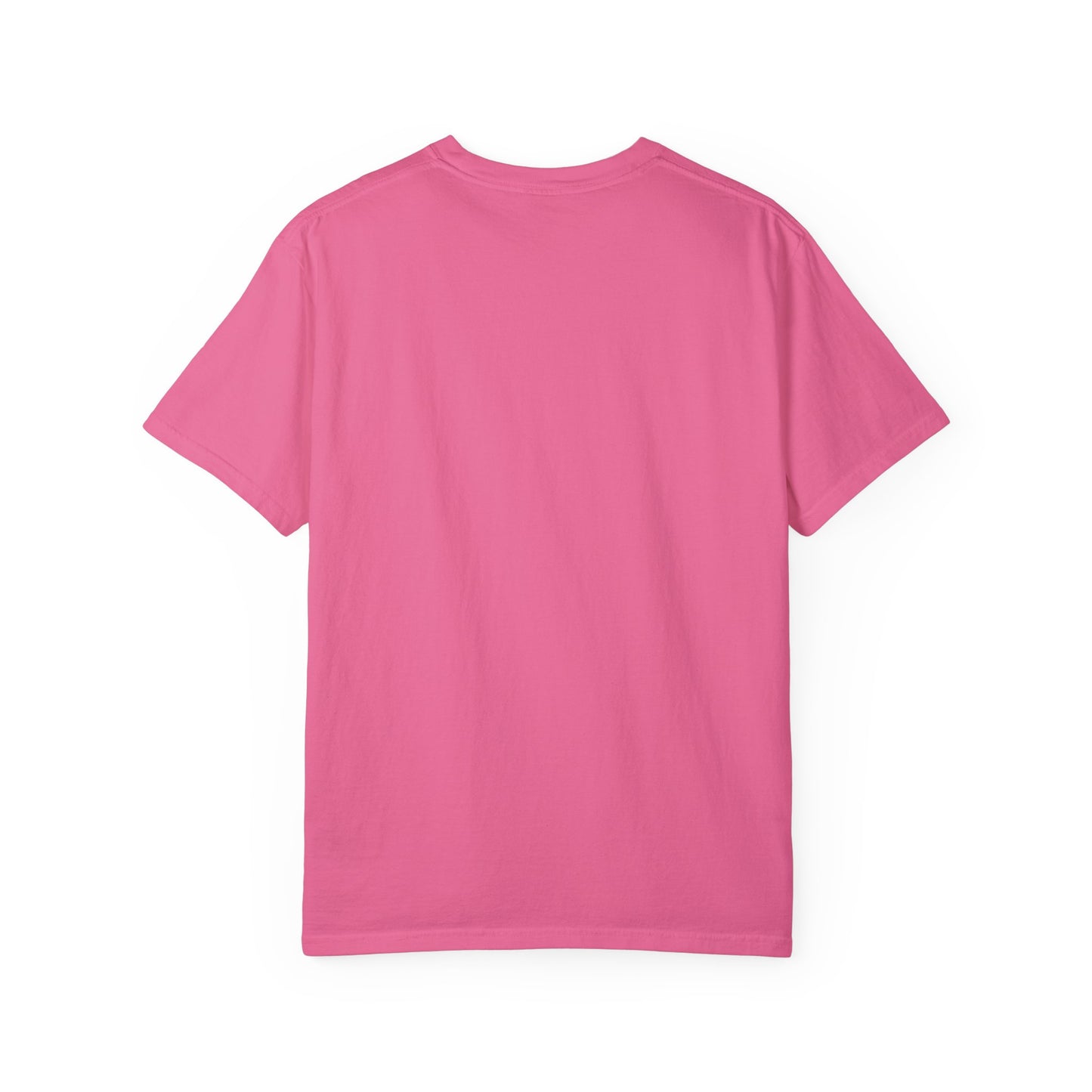 Unisex Garment-Dyed T-shirt, Soft cotton pink t-shirt