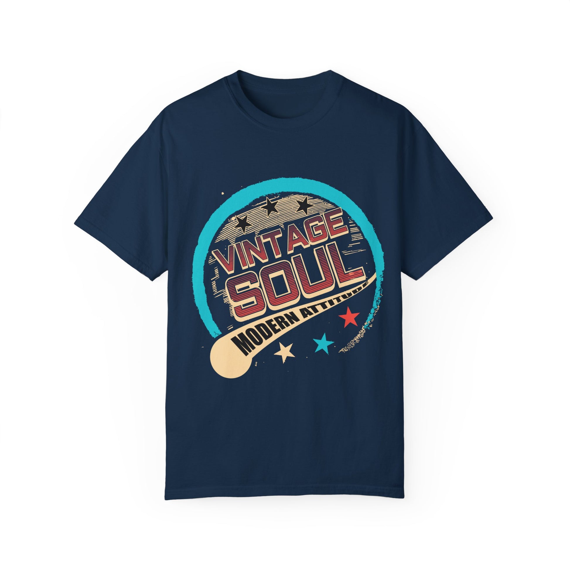 Vintage T-Shirt | dark blue tee Vintage Soul Modern Attire