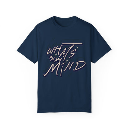 What's on Your Mind? t-shirt design, an artistic print 