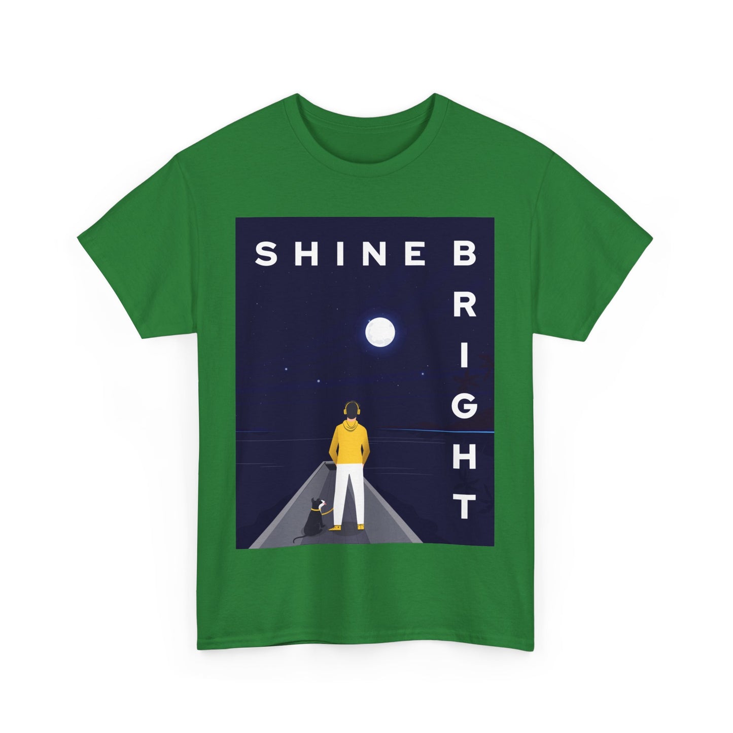 Shine Bright With Fathers Love Unisex Heavy Cotton Tee