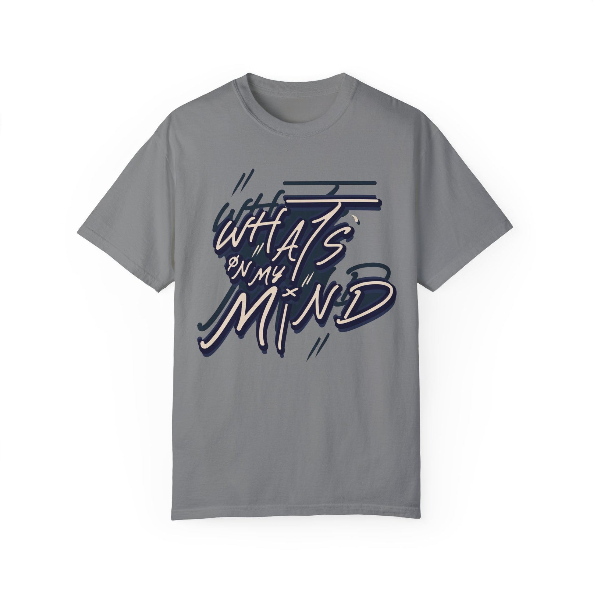 What's on Your Mind? t-shirt design, an artistic print 