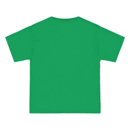 Embrace the Darkness design on Beefy-T® green T-Shirt back