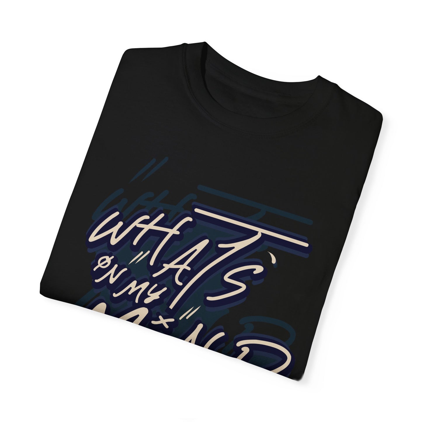 What's on Your Mind? t-shirt design, an artistic print 