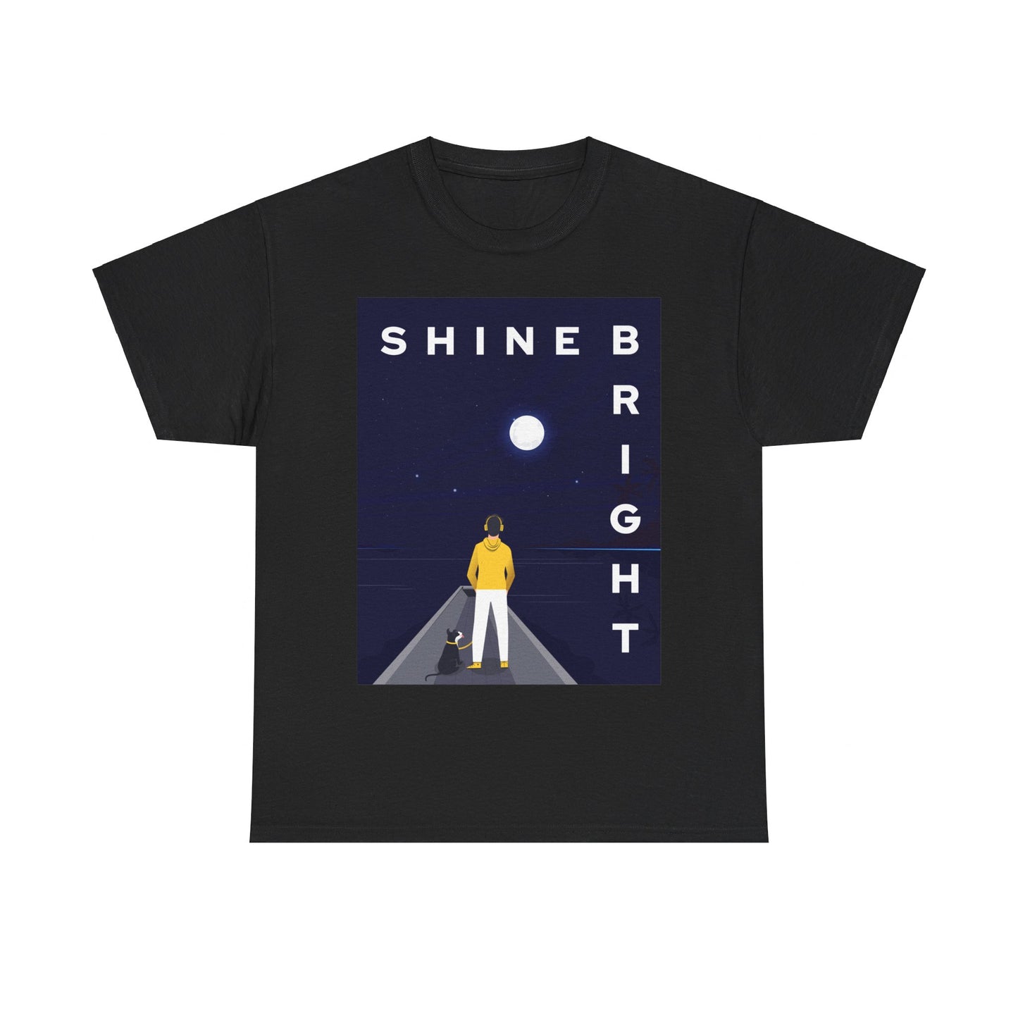 Shine Bright With Fathers Love Unisex Heavy Cotton Tee