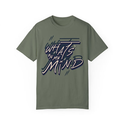 What's on Your Mind? t-shirt design, an artistic print 