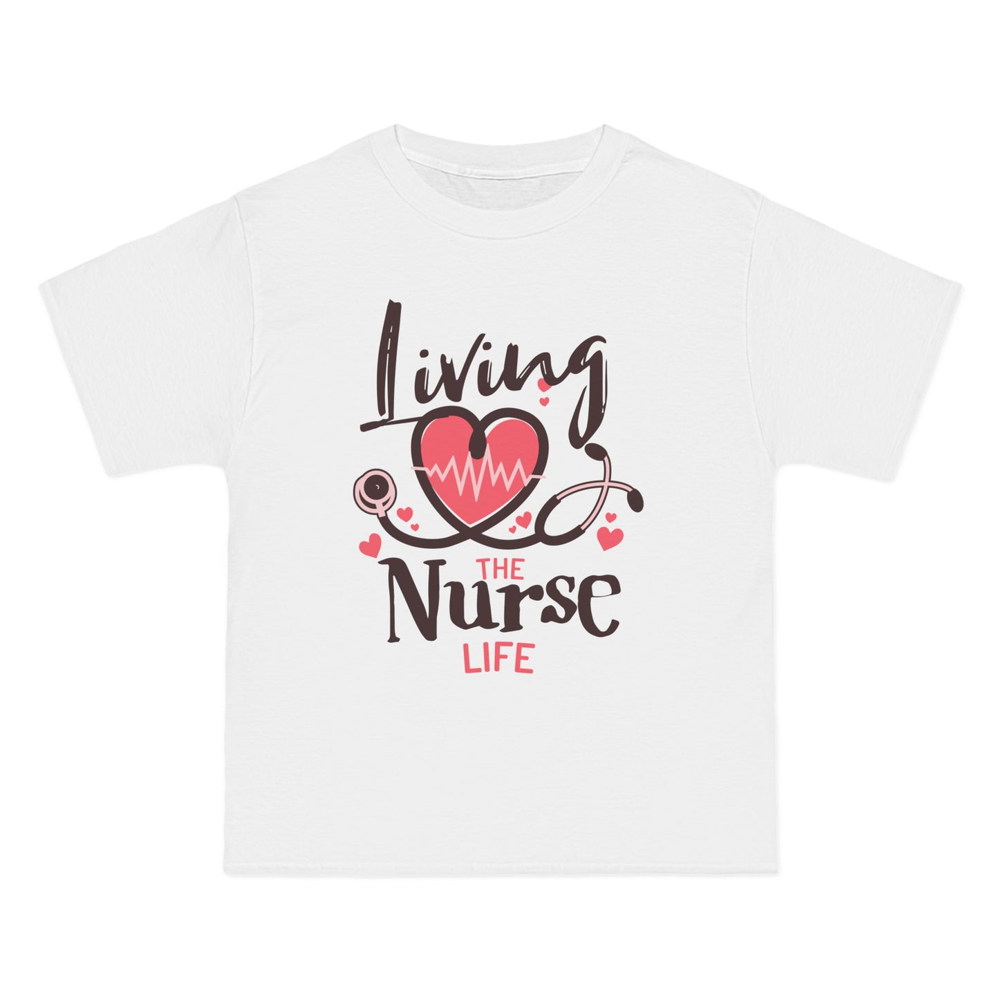  Healing Loving Nurses T-shirts white color front view