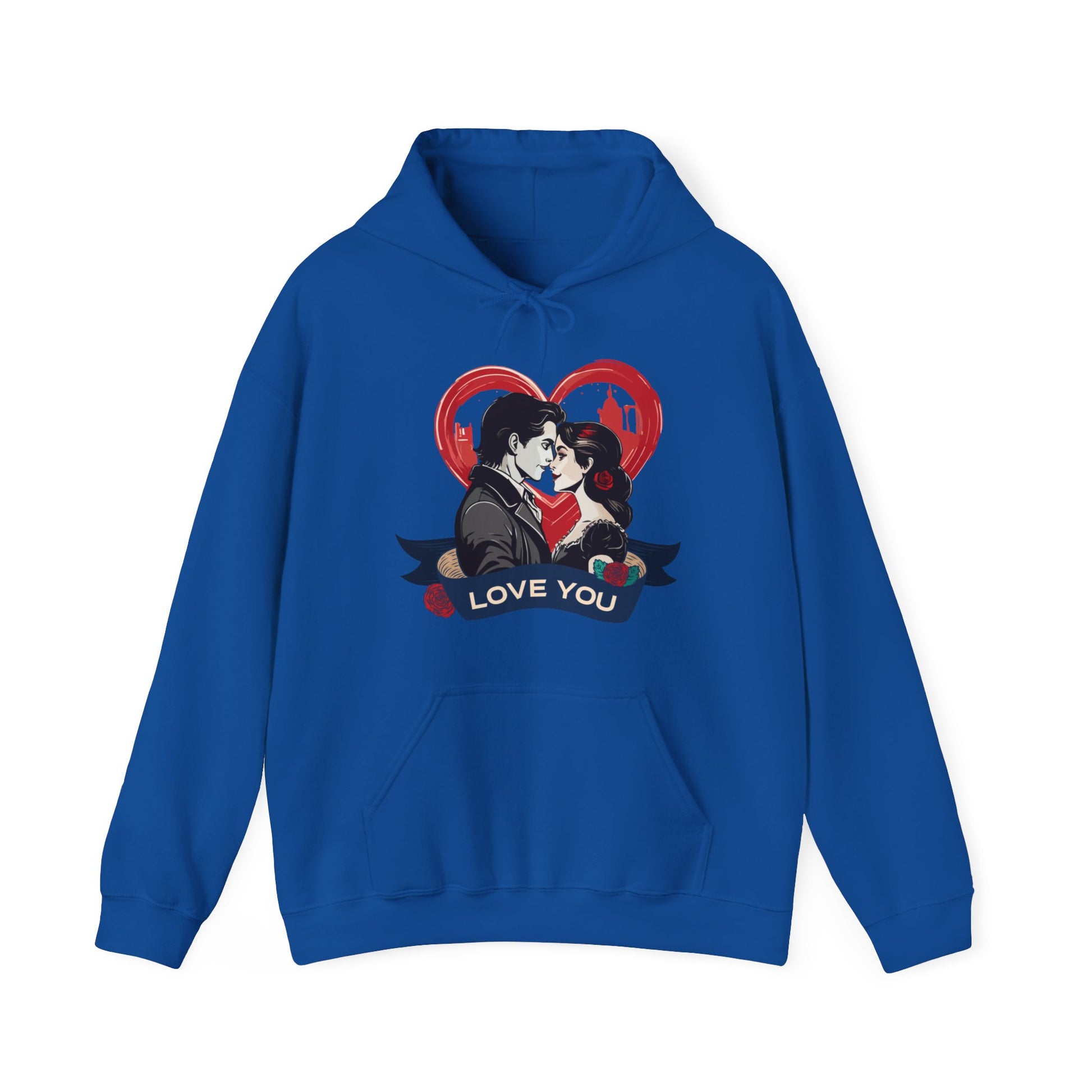 Unisex Heavy Blend™ Valentines Sweatshirt! blue design