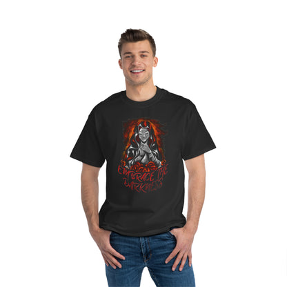 Short-sleeve Embrace the Darkness T-Shirt by Beefy-T®