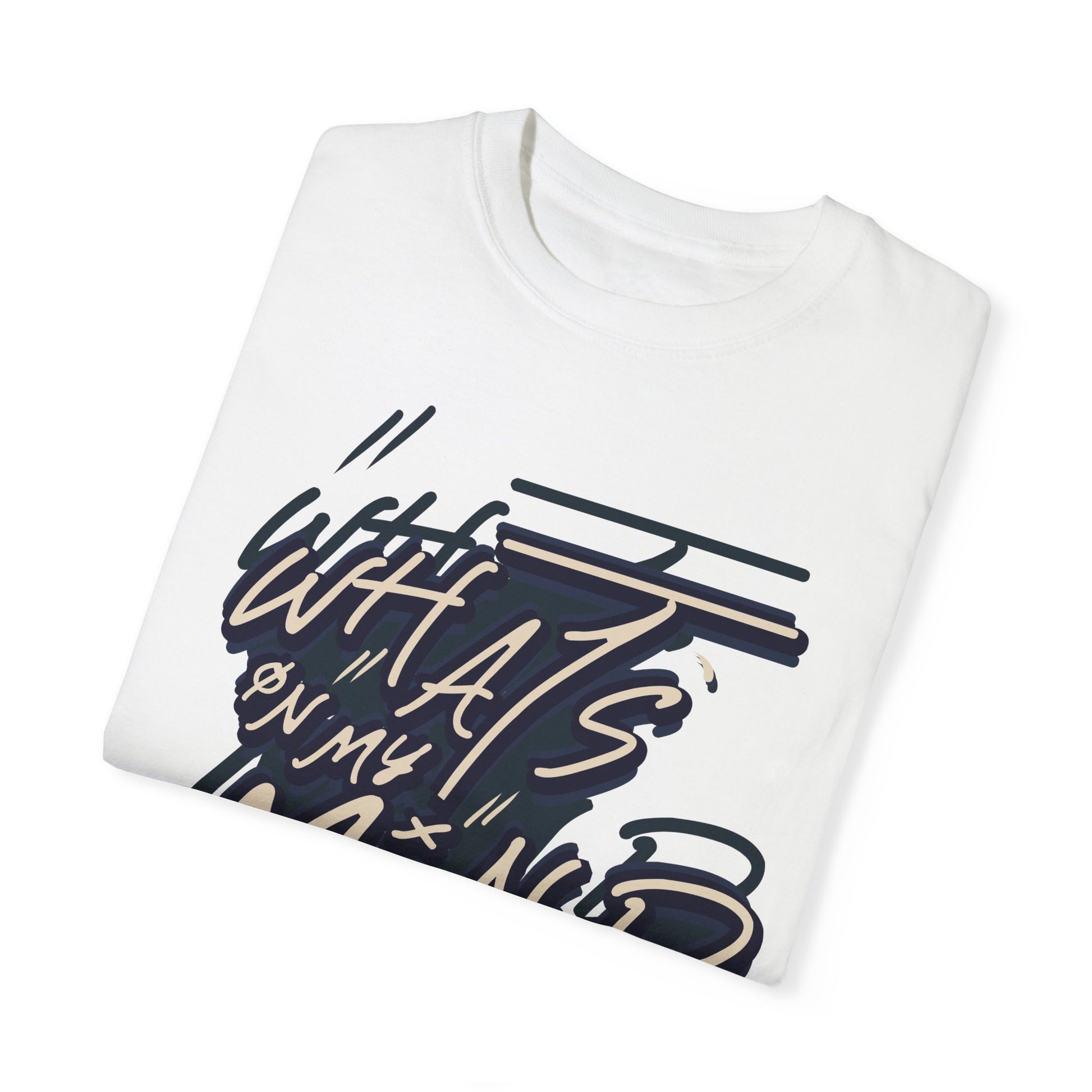 What's on Your Mind? t-shirt design, an artistic print 