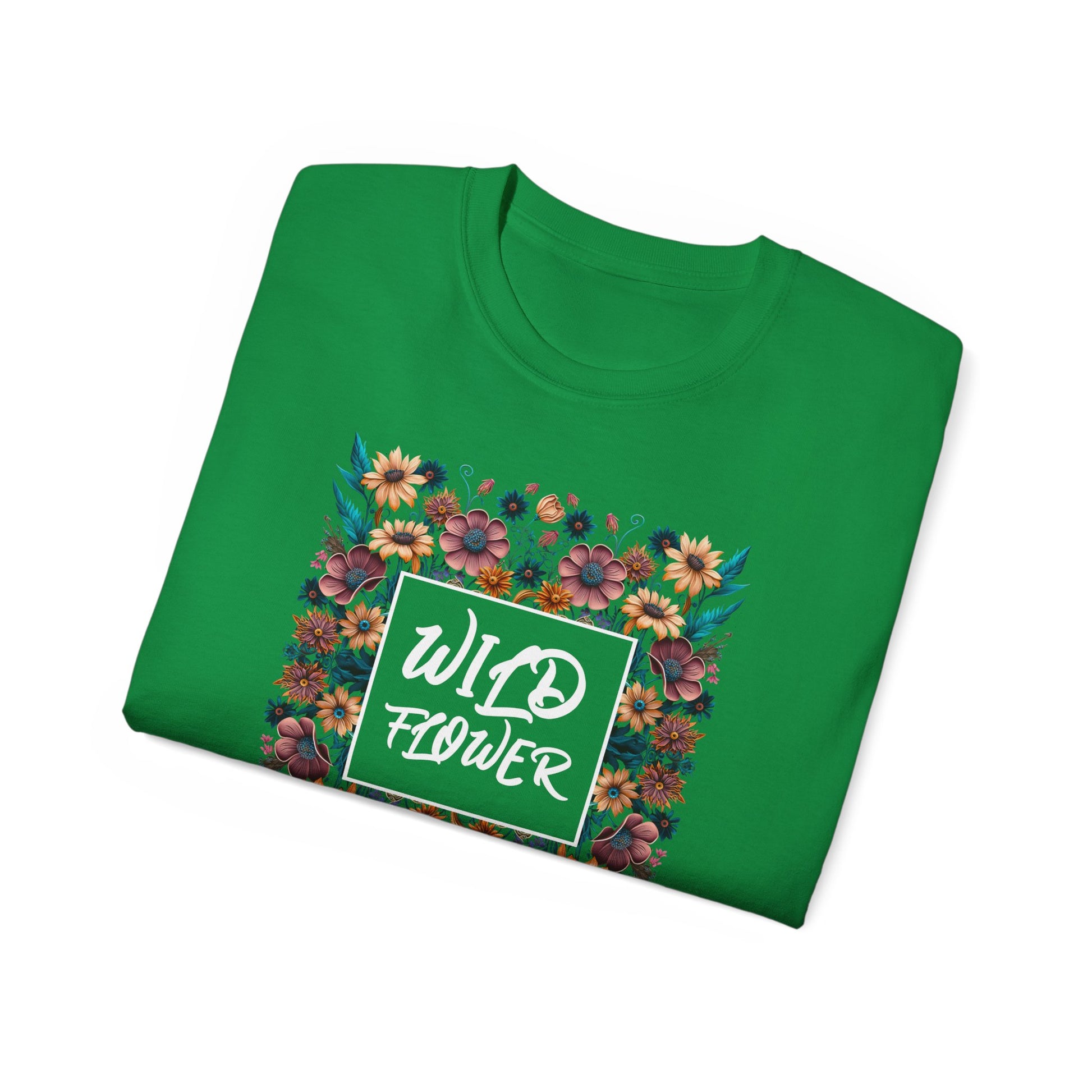 Unisex Ultra Cotton Tee featuring a Wild Flower design