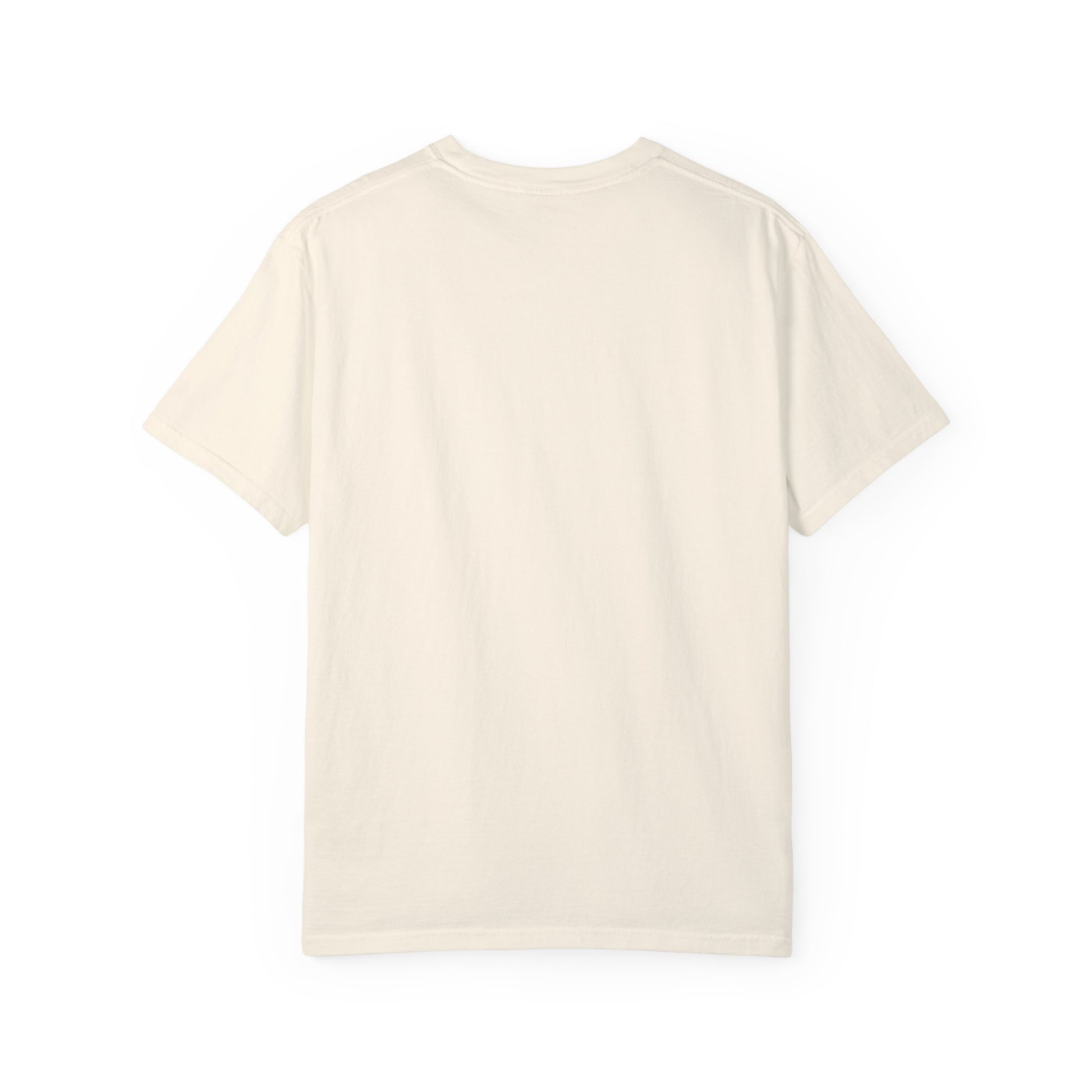 Dyed off white tee for everyday wear, Unisex Garment-Dyed 