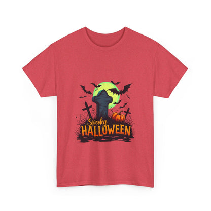 Spooky Halloween Unisex Heavy Cotton Tee