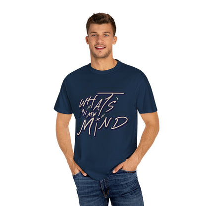 What's on Your Mind? t-shirt design, an artistic print 