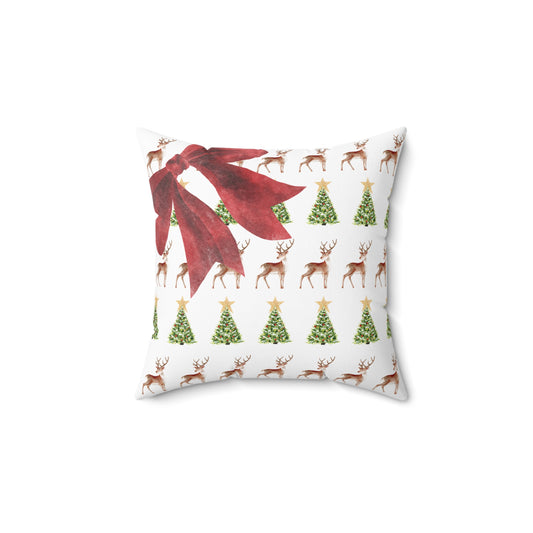 Discover festive comfort with our Christmas Square Pillow