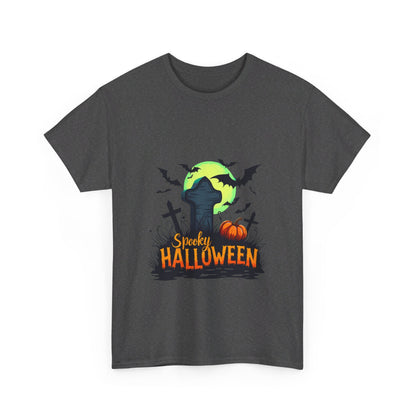 Spooky Halloween Unisex Heavy Cotton Tee