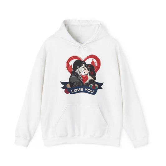 Unisex Heavy Blend™ Valentines Sweatshirt! white color