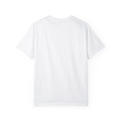 Essential unisex white top, new Garment-Dyed T-shirt back