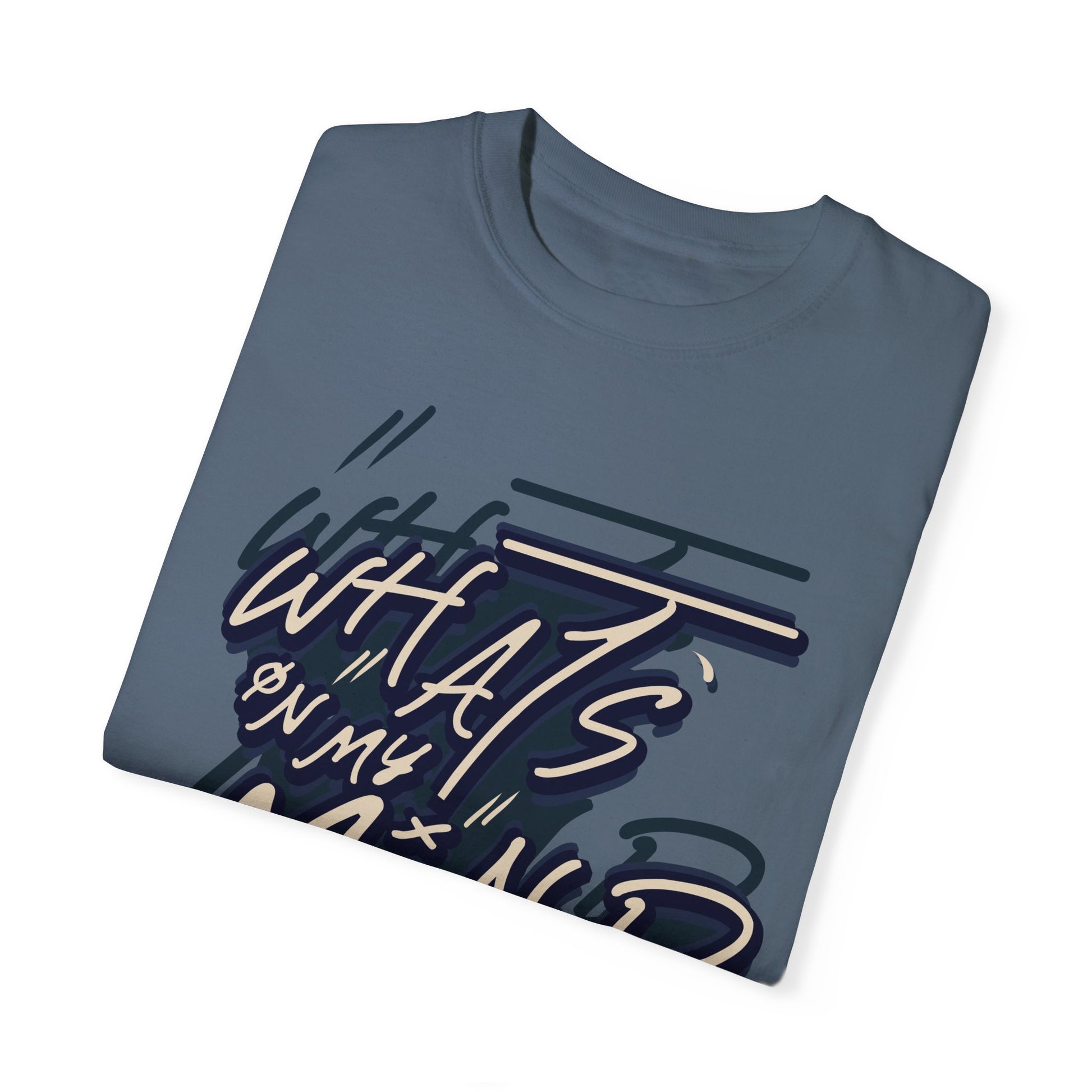 What's on Your Mind? t-shirt design, an artistic print 