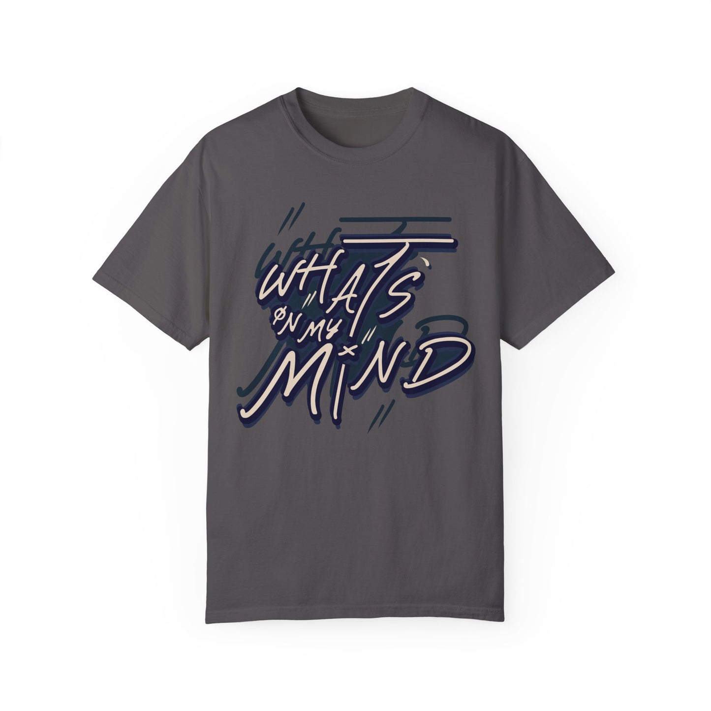 What's on Your Mind? t-shirt design, an artistic print 