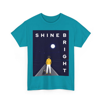 Shine Bright With Fathers Love Unisex Heavy Cotton Tee