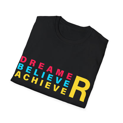 Font Fusion: Typographic Motivational Tee | Exclusive T-shirt Designs