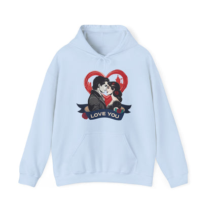 Unisex Heavy Blend™ Valentines Sweatshirt! sky blue color