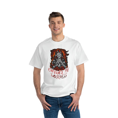 Beefy-T® short-sleeve T-Shirt, Embrace the Darkness graphic