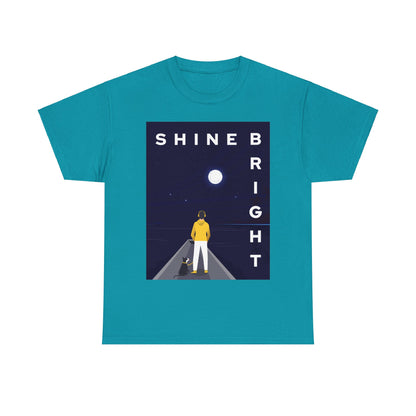 Shine Bright With Fathers Love Unisex Heavy Cotton Tee