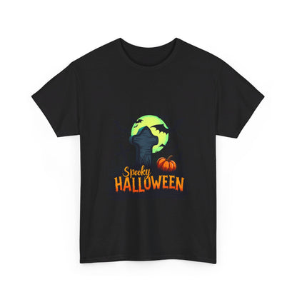 Spooky Halloween Unisex Heavy Cotton Tee