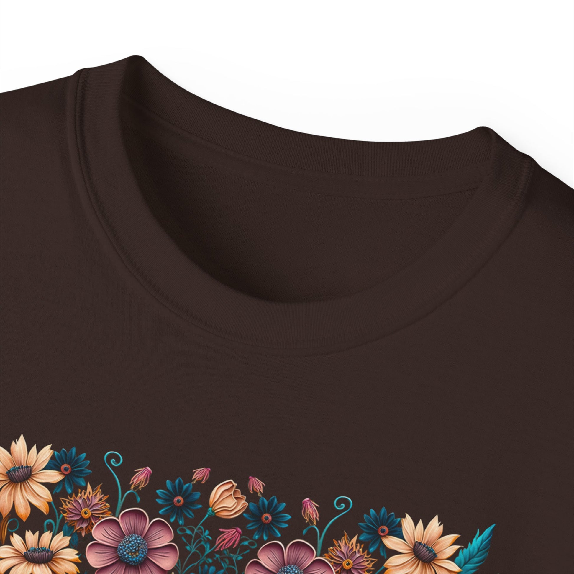 Unisex Ultra Cotton Tee featuring a Wild Flower design