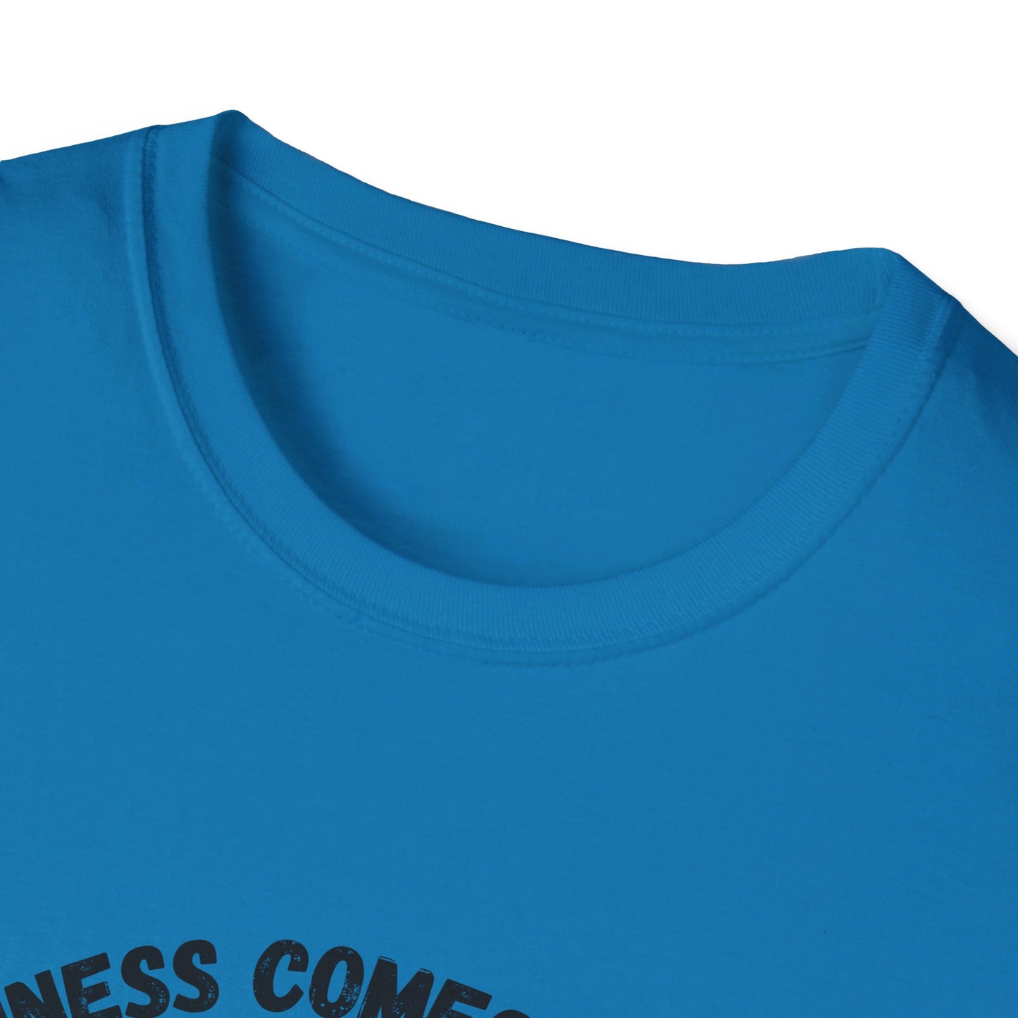 Happiness Comes in Waves Unisex Softstyle T-Shirt