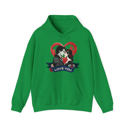 Unisex Heavy Blend™ Valentines Sweatshirt! green design