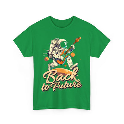 Back to the Future: Rock Out in Space Unisex Heavy Cotton Tee