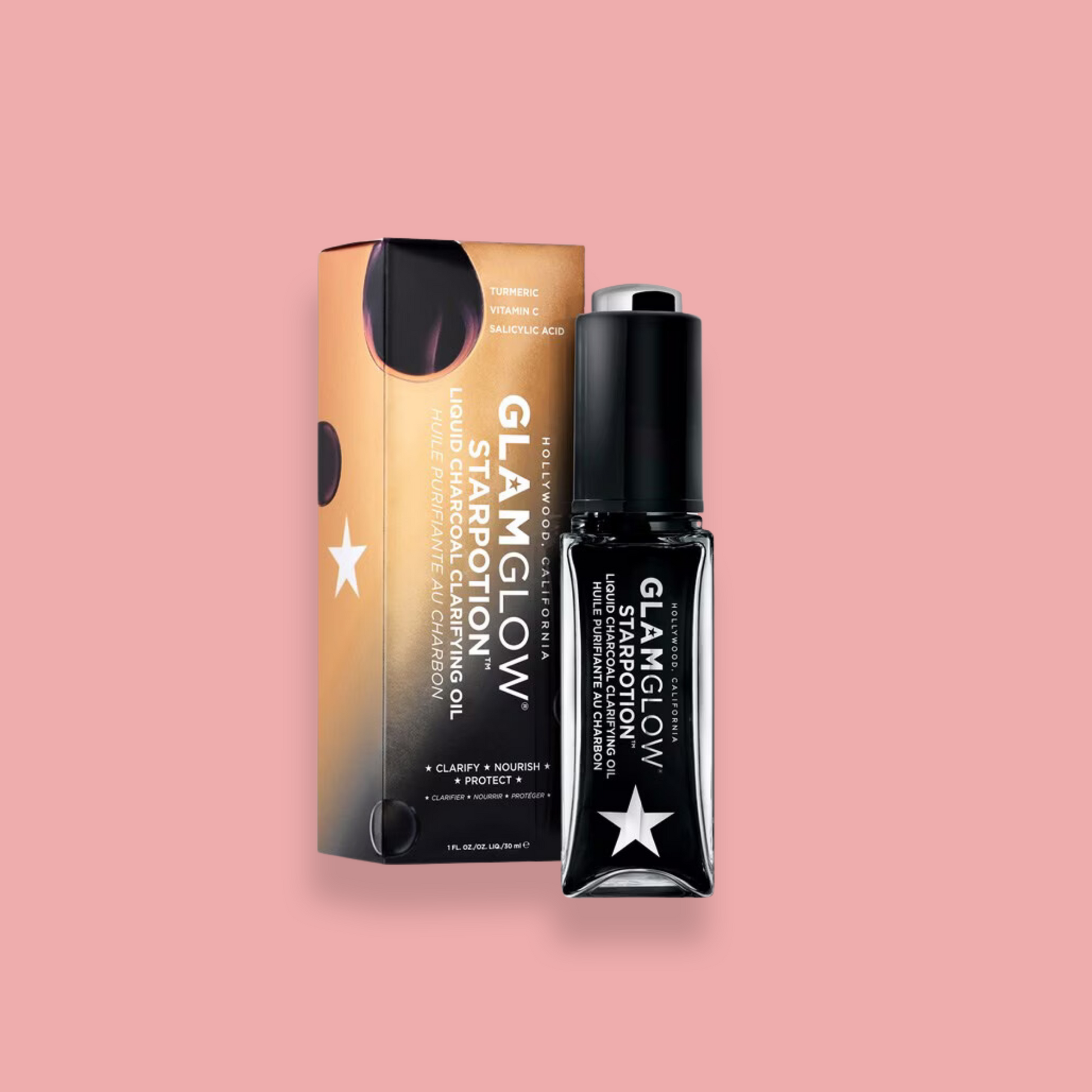 Shop Glamglow Starpotion Liquid Charcoal Clarifying Oil 